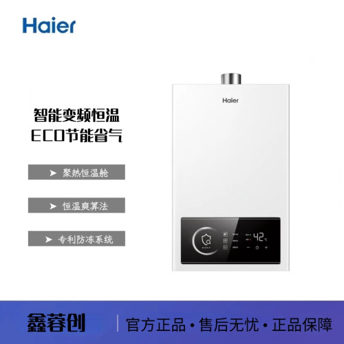 Haier/海尔 JSQ22-12UTSPRODMCM 天然气家用租房白色强排式UTSPro