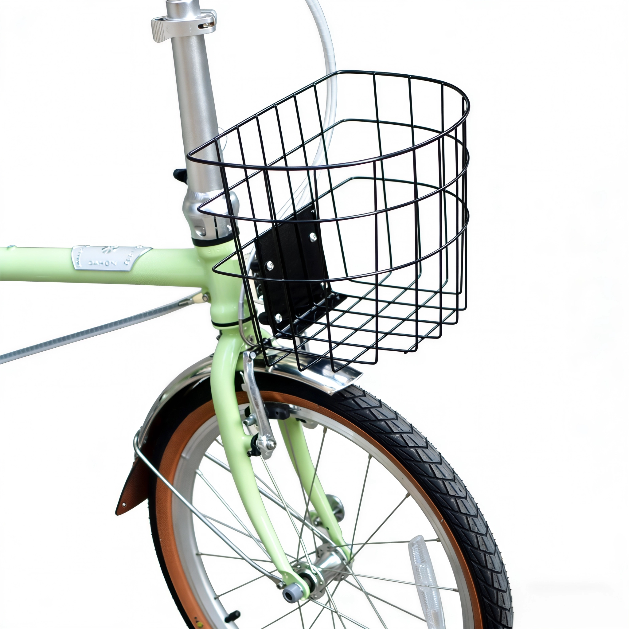 大小布折叠自行车半圆形d5d7d10p8快拆车篮子车筐子买菜篮c line