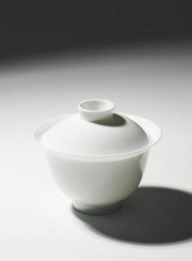 景德1004手工薄胎滑石子蛋壳瓷盖碗110ml重58g140ml重72g轻若浮云