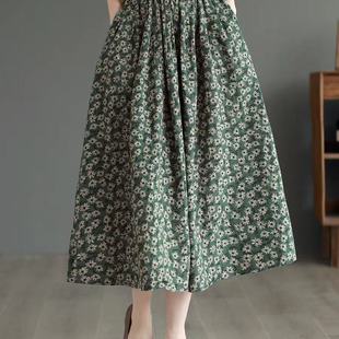 棉麻裙 爆款 撤柜处理 夏季