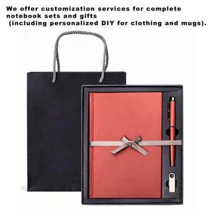 Customized notepad, company logo, event, holiday DIY gift