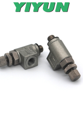 翊[yì]云气动SMC型节流阀AS1200F-M5 AS1200-M5 AS1200