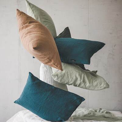 新品纯汉麻hemp水洗枕芯枕套