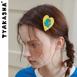 TYAKASHA塔卡沙发夹可爱发卡边夹刘海侧边夹头饰小众设计发夹