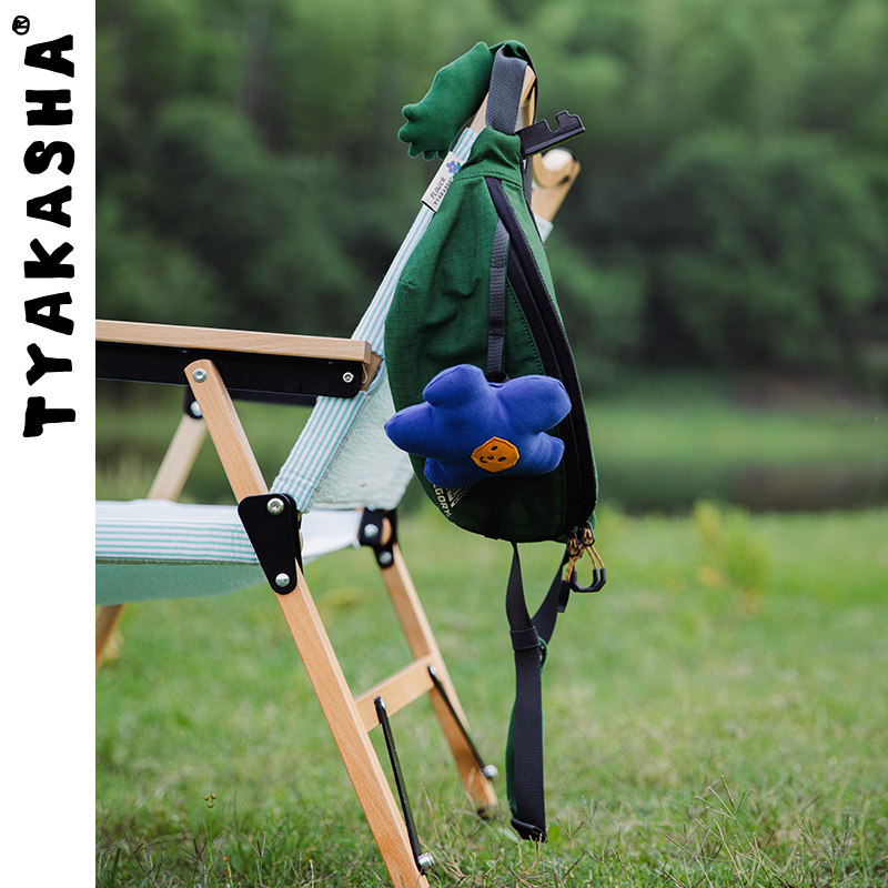 TYAKASHAxGREGORY联名格里高利塔卡沙斜挎包户外露营背包腰包胸包