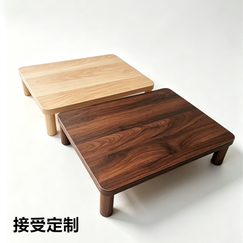 实木增高架置物架收纳底座小桌子