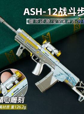游戏周边武器17厘米ASH-12战斗步枪怜悯武器手办道具模型金属装备