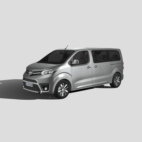 欧宝 ProAce 汽车3D模型 三维轿车FBX模型PBR写实模型 Blender