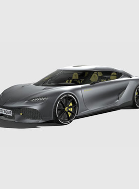 262.科尼塞克 Gemera 2021 3D模型 FBX汽车模型