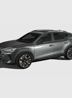 388.马自达 Cupra Formentor 2021 3D模型FBX汽车模型源文件
