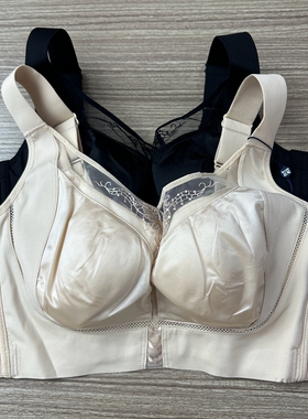 丝挺23656调整型光面夹棉CDE杯女士大胸显小收副上托侧收文胸内衣