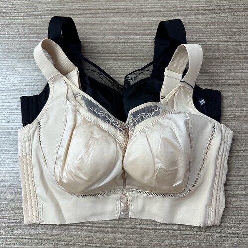 丝挺23656调整型光面夹棉CDE杯女士大胸显小收副上托侧收文胸内衣