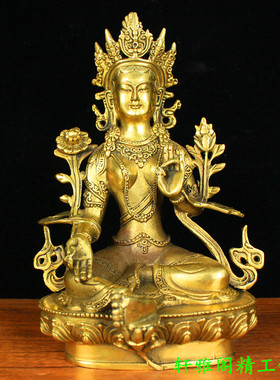 佛像观音菩萨尼泊尔密宗绿度母