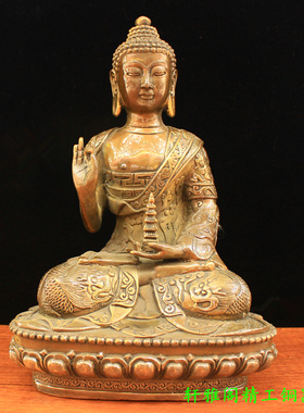 纯铜药师佛菩萨托塔密宗