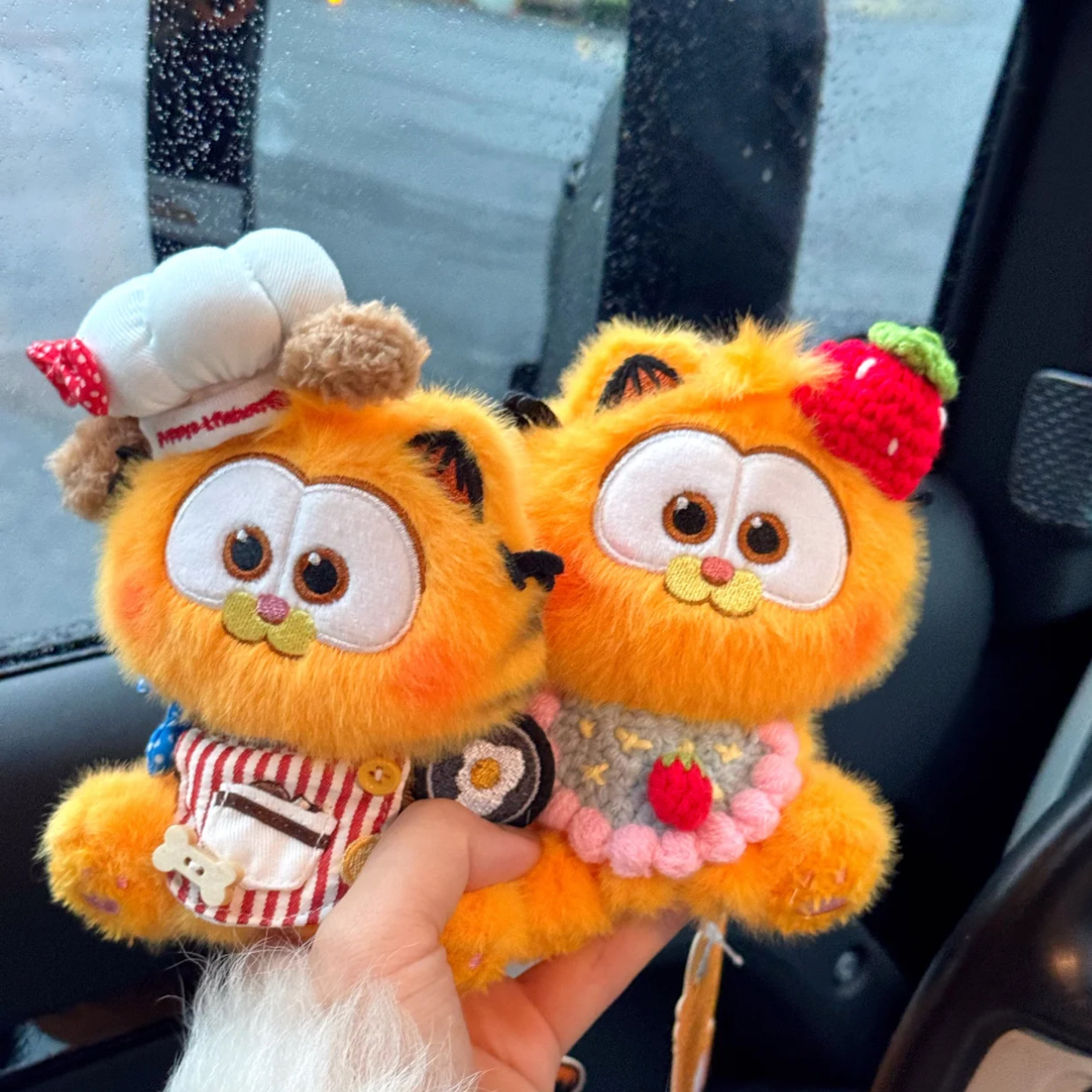 正版加菲猫创意包包挂件钥匙扣