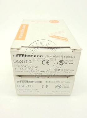 【原装正品】德国易福门 IFM 光电开关 O5S700+O5E700 质保5年