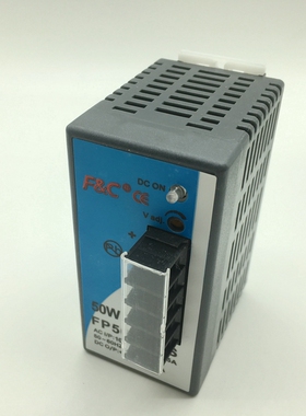 【原装正品】台湾嘉准F&C导轨式电源 FP50D-12S 50W 12V 4A 特价