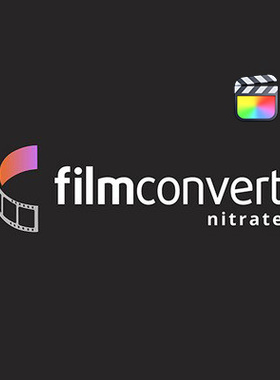 数字视频转胶片仿真效果FCPX插件 FilmConvert Nitrate v3.22