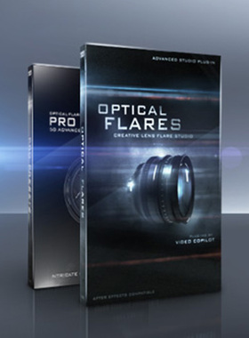 光学镜头耀斑AE插件 Optical Flares v1.3.8 Win & Mac