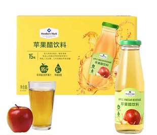 山姆 MM苹果醋饮料260ml*15瓶整箱非浓缩还原苹果汁苹果醋瓶装