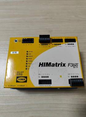 HIMA黑马HIMatrix F3DIO 8/8 01 安全开关控制模块 F3DIO8/801