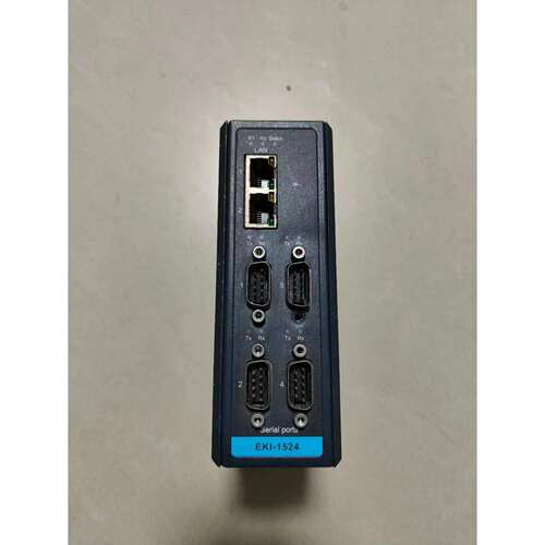 研华EKI-1524-CE四串口设备服务器四口232 485 422转双以太网口