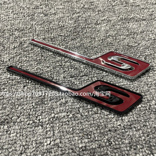 CLA45SGTS改装 A45S S车标后尾箱字母标车贴 C63S 适用于奔驰新款