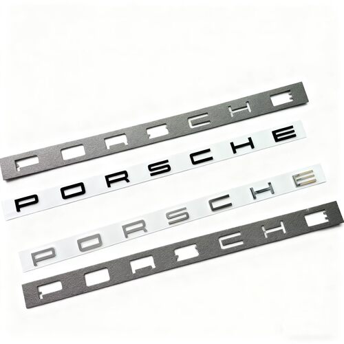 保时捷英文标改装后尾箱PORSCHE