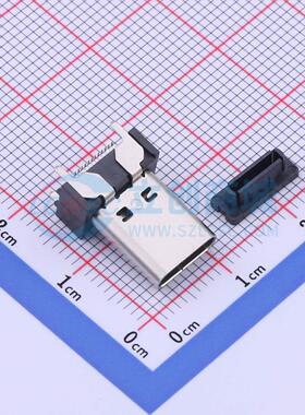 USB连接器 918-418K202AF40000 SMD 母 原装正品 电子元器件配单