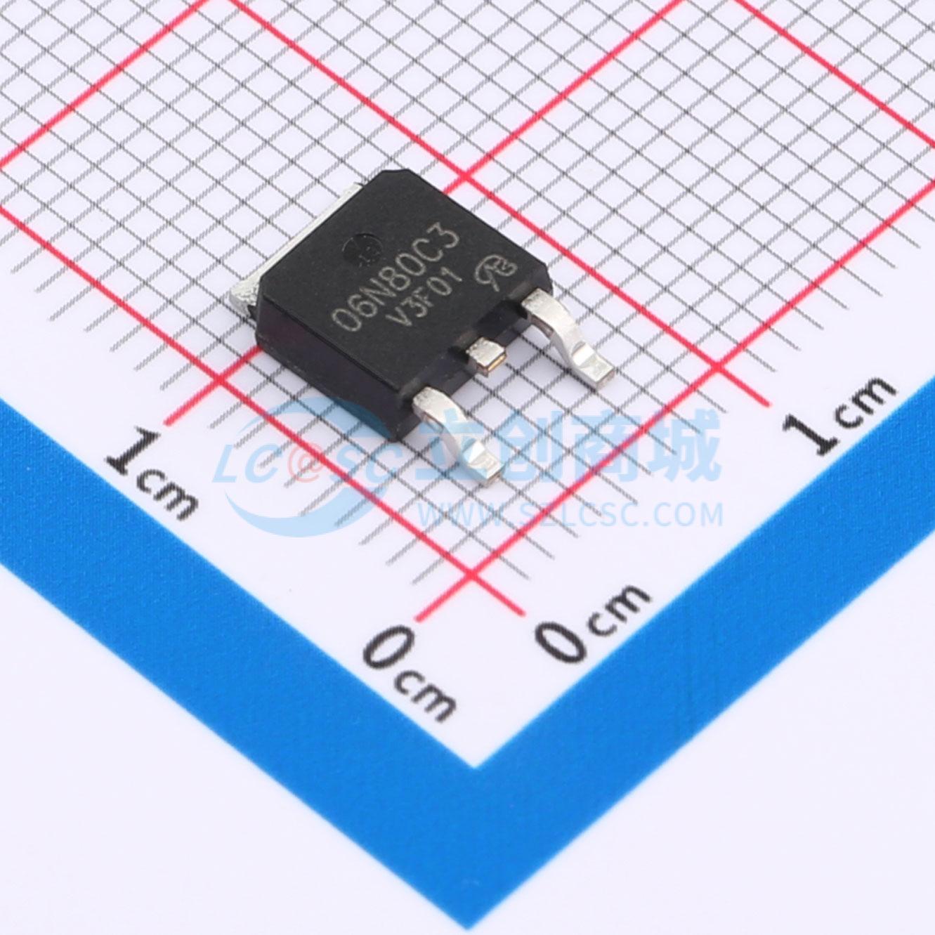 场效应管MOS SPD06N80C3-VB TO-252 800V 7A VBsemi微碧