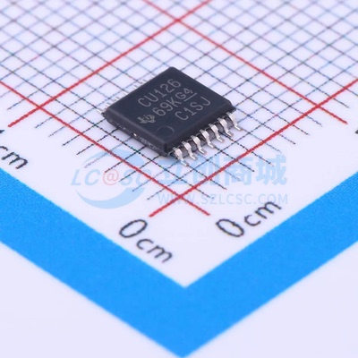 模拟开关/多路复用器 SN74CBT3126PWR TSSOP-14 原装正品