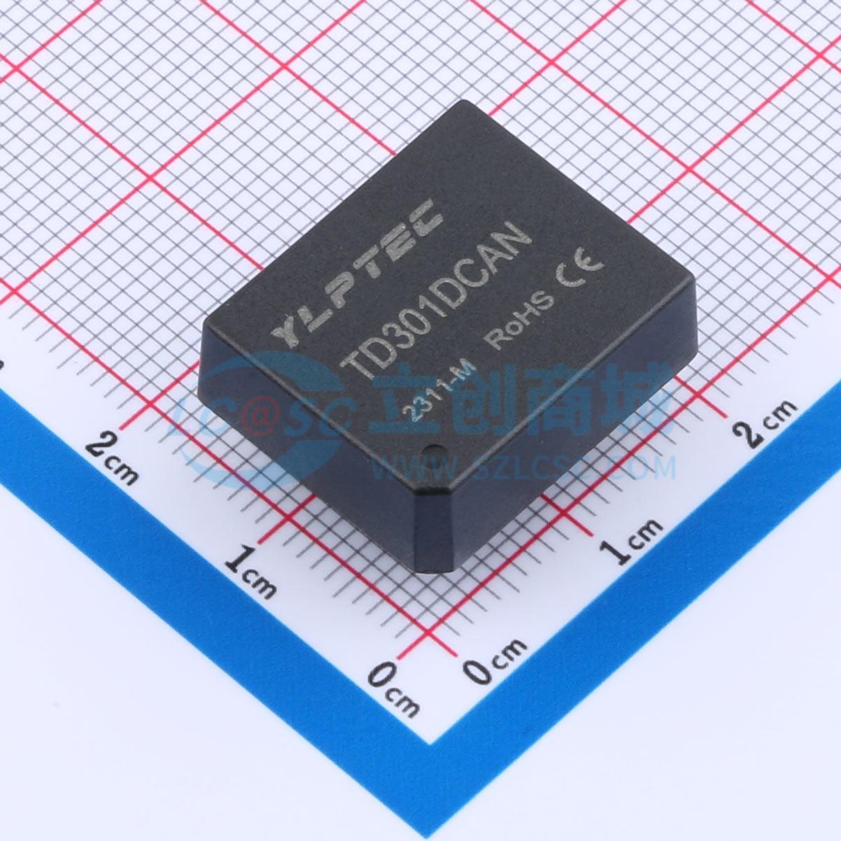 CAN总线模块 TD301DCAN 插件-7P,19.5x16.5mm 电子元器件配单