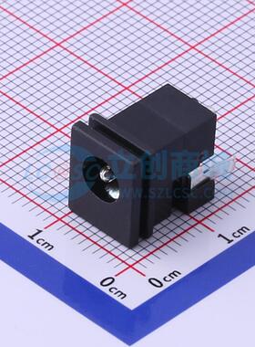 DC电源连接器 DC-039A-2.5A 插件 直插 1.65mm 5.15mm 电子元器件