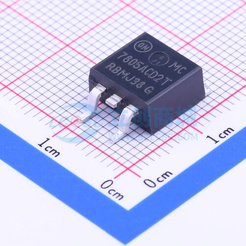 线性稳压器(LDO) MC7805ACD2TR4G TO-263-2 原装 电子元器件配单