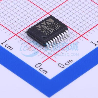 音频接口芯片 WM8804GEDS/RV SSOP-20-208mil 电子元器件配单