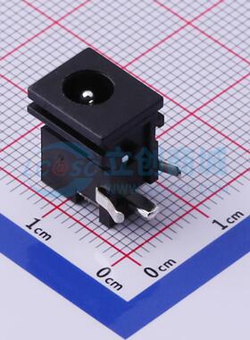 DC电源连接器 DC-039-2.5A 插件 弯插 1.65mm 5.15mm 电子元器件