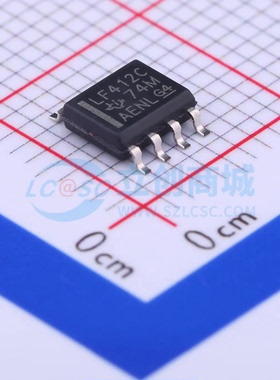 原装 FET输入运放 LF412CD SOIC-8 全新