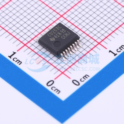 信号开关/编解码器/多路复用器 SN74CBT3253CDBR SSOP-16-208mil