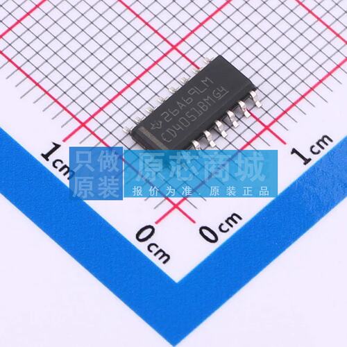 模拟开关/多路复用器 CD4051BM96G4 SOIC-16 原装正品
