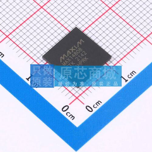 专业电源管理(PMIC) MAX14808ETK+T TQFN-68-EP(10x10) 原装正品