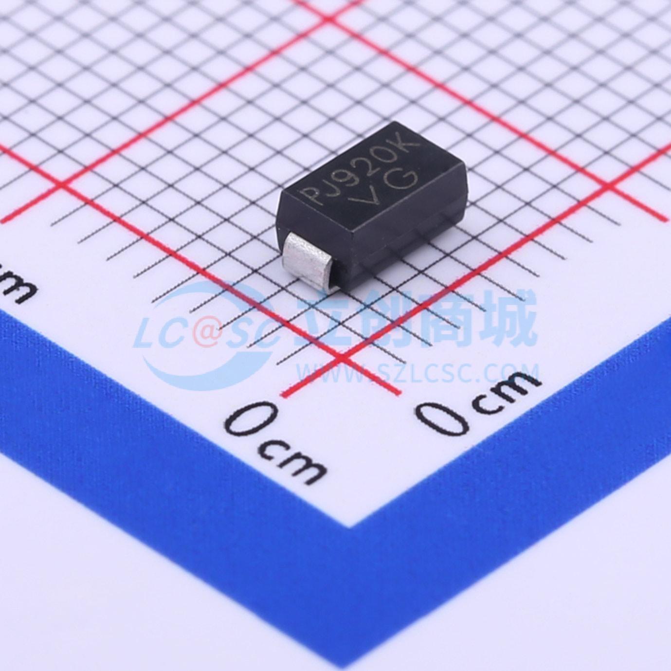 TVS/ESD管 P4SMAJ28CA_R1_00001 SMA(DO-214AC) 28V 8.8A PANJIT(