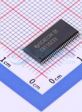 模拟开关/多路复用器 SN74CBT16233DGGR TSSOP-56-6.1mm 原装正品