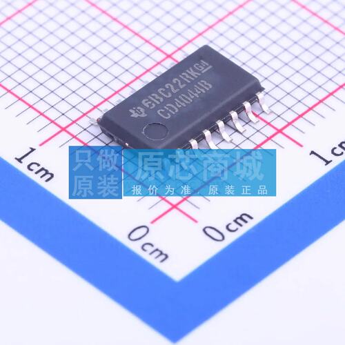 锁存器 CD4044BNSR SOIC-16-208mil 原装正品 电子元器件配单