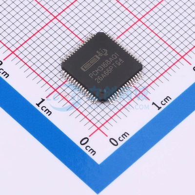 音频接口芯片 PCM3168ATPAPRQ1 HTQFP-64(10x10) 原装正品