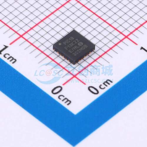 单片机(MCU/MPU/SOC) PIC18F13K22-E/ML QFN-20-EP(4x4) 原装正品