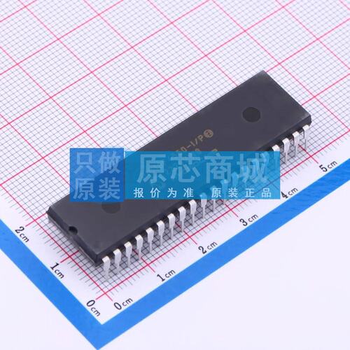 单片机(MCU/MPU/SOC) PIC18F4550-I/P PDIP-40 原装正品