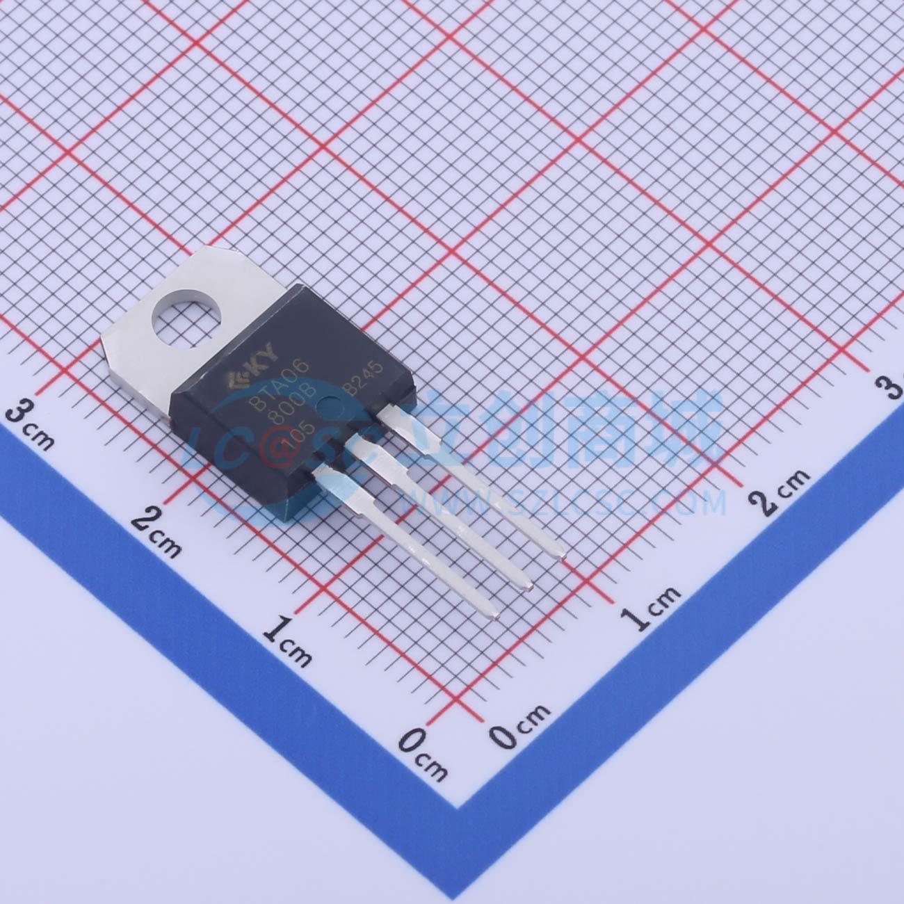 晶闸管(可控硅)/模块 BTA06-800B TO-220 Slkor(萨科微) 原装正品