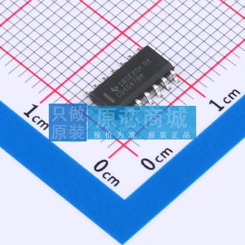 单稳态多谐振荡器 CD4047BM SOIC-14 原装正品 电子元器件配单