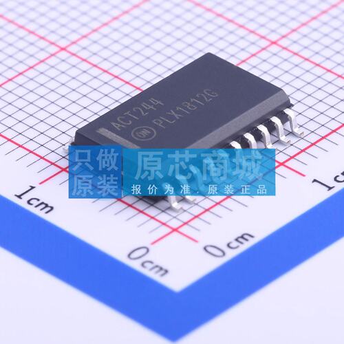 缓冲器/驱动器/收发器 MC74ACT244DWR2G SOIC-20-300mil 原装正品