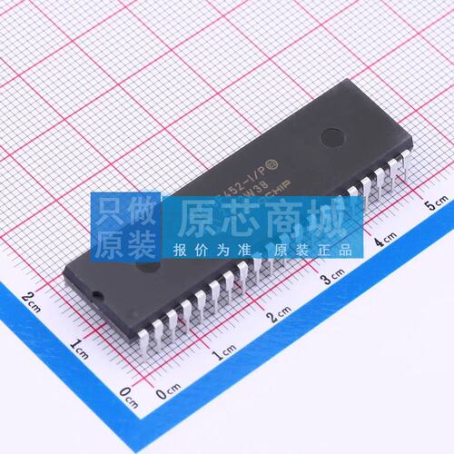 单片机(MCU/MPU/SOC) PIC18F452-I/P PDIP-40 原装正品